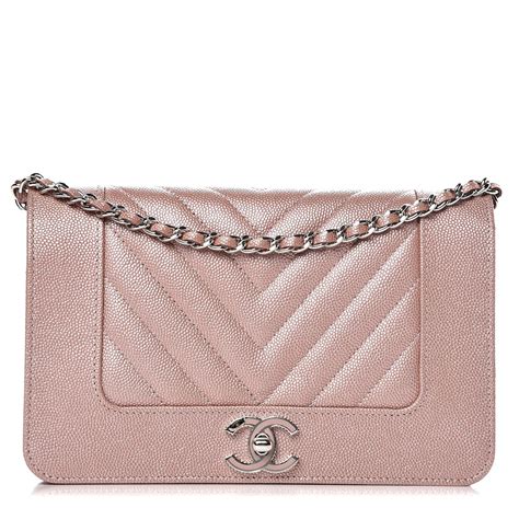 chanel pink chevron woc|Wallets on Chain .